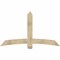 Ekena Millwork Bellingham Rough Sawn Timber Gable Bracket, Douglas Fir, 72"W x 42"H x 4"D x 6"F, 14/12 Pitch GBW072X42X0406BEL00RDF - alternate 1